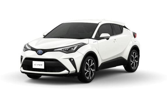 CHR/AR69枚まとめ売り トヨタ C-HR(ホワイトパールクリスタルシャイン) - AOSHIMA