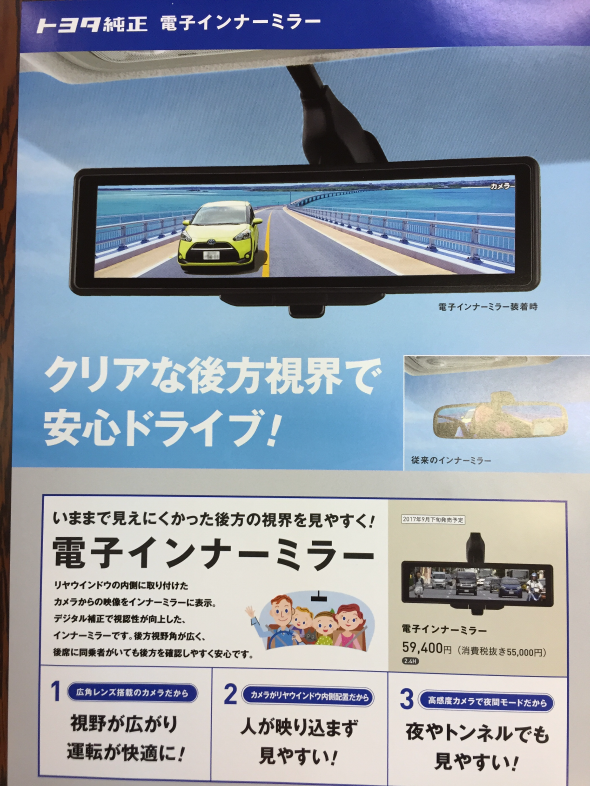 電子インナーミラー』を紹介します!