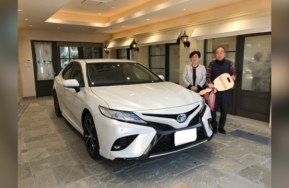 嬉しいご納車 カムリ