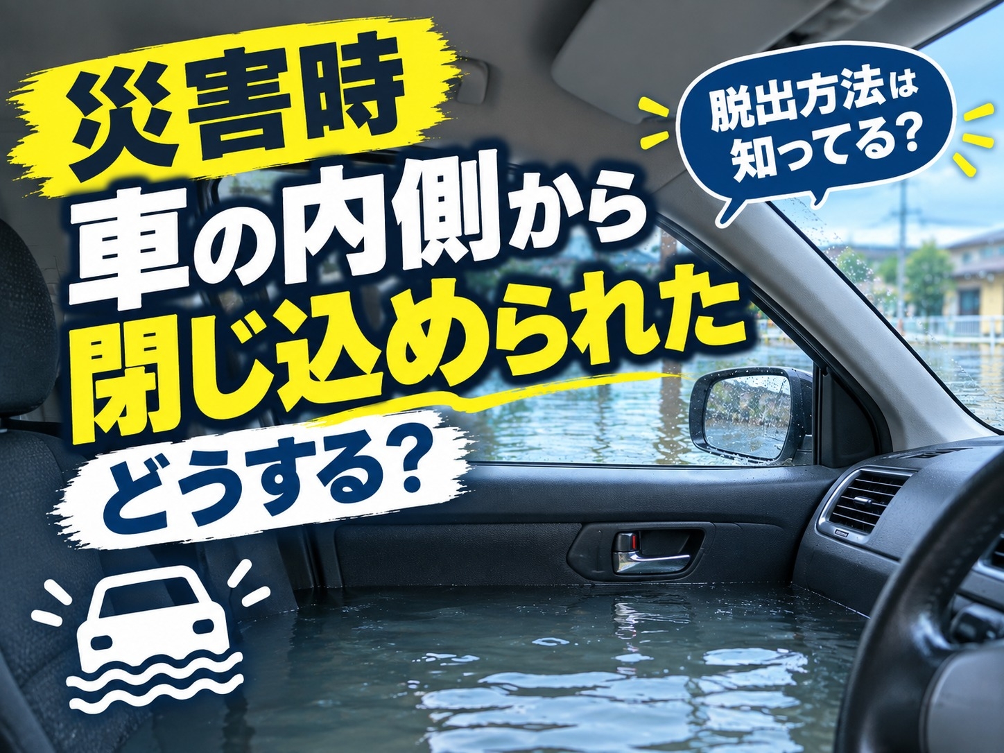 災害時脱出方法バナー